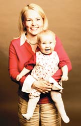 Rouva Tärkki ja Stella.