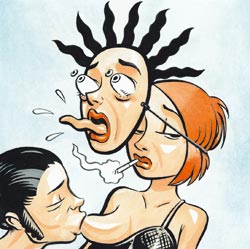 Vältä orgasmistressiä. Se estää oksitosiinin erittymistä, joka on välttämätöntä laukeamiselle.