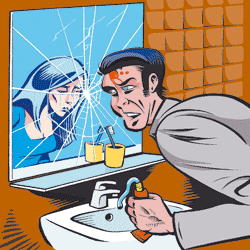 Paha olo tarttuu. Psyykkisesti sairaan ihmisen läheiset ovat myös itse vaarassa sairastua.