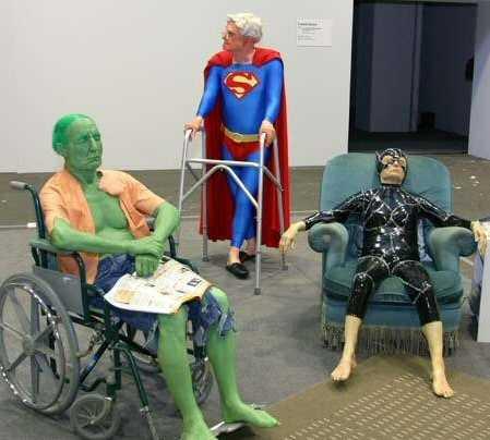 Sankaritkin lopulta myös vanhenevat ! =D