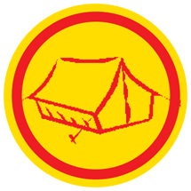 Näin syntyy laavuteltta.