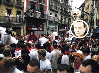 Sehän on Vimma, joka juoksee vimmatusti. Mutta missä ovät härät?