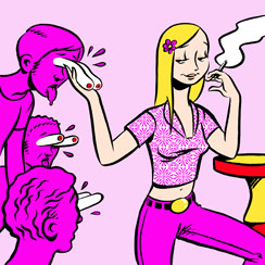 Zeena uskoo saaneensa anteeksi kärsimättömyyttään ulkonäkönsä ansiosta.