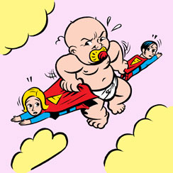 Yhteinen lapsi, sitoutumissijalla kolme.