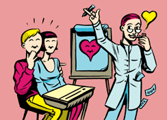 Kultsi, hankin parisuhteen puuhakirjan.