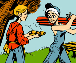 Missä tasa-arvo? Nainen saa ahertaa kotona kaksi tuntia päivässä, mies selviää kotiaskareista alle tunnissa.