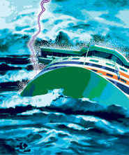 Itämeren pohjaan pääsee myös Ilkka Remeksen uusimmassa kirjassa Pyörre.