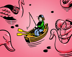 Pitikö taas mennä tilittämään traumoista? Kertomaan koppakuoriaisfetissistä? Iskeä muiden ideat kanveesiin? Ehdottaa liiviläistä mykkäelokuvaa?