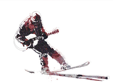 DONALD trumpiin Talent is overrated teki vaikutuksen. Kuvan mies on vaikuttunut kitarasta.