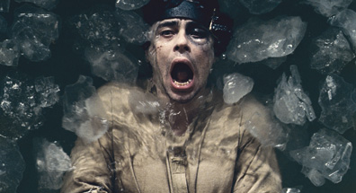 One Benicio on the rocks The Wolfman -leffassa.