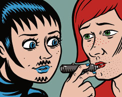 Nainen voi haluta muuttaa koko elämänsä miehen mukana. Mies taas toivoo “älä koskaan ikinä muutu”.