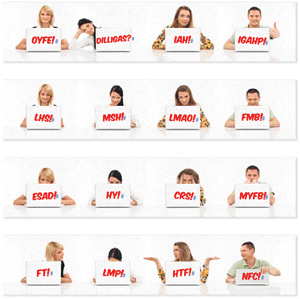 WTH, mitä lyhenteitä!