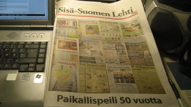 Sisä-Suomen Lehti 50 v.