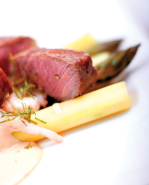 Vasikkaa à la Oscar.