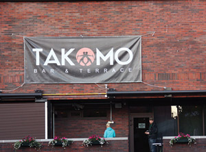 Enää ei tarvitse poistua terassilta, jos nälkä yllättää.