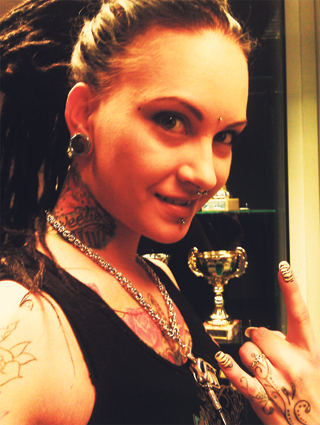 Paras tatuoija Inkku.