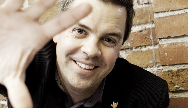 Alf on otettu Kaupungin parhaan puhujan tittelistään. (Kuva: Sini Pennanen)