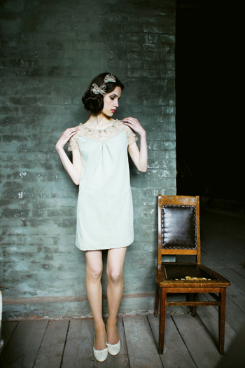 Ainokainen-merkin Siru-mekko on valmistettu käsityönä Suomessa.