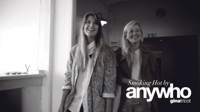 Muotiblogaajat Gina Tricotin malleina.