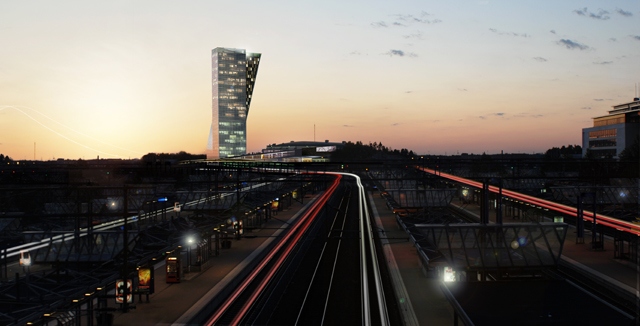 Hjalliksen kaavailema Leijonatorni pitäisi sisällään liikuntatiloja, asuntoja ja toimistoja. Kirsikkana kakun päällä olisi näköalaravintola.