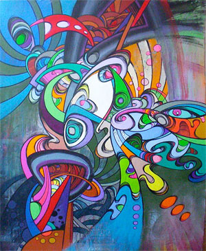 Ghost tekee taiteensa ilman pitkää ennakkosuunnittelua.