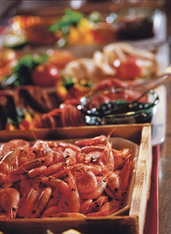 Jatkossa Silja Europankin buffetpöytä koostuu erilaisista toreista.