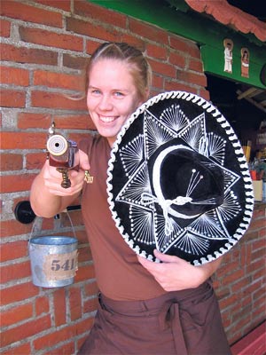 Pancho Villan Riina sanoo, että ravintolasta saa myös kanaa, lohta ja salaattiannoksia.