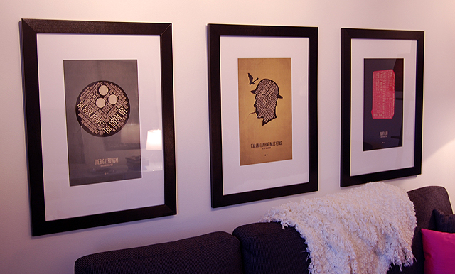 The Big Lebowski, Fear and Loathing in Las Vegas & Fight Club by Jerod Gibson.