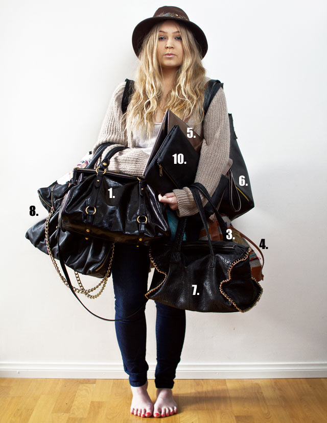 Emmi Tissarin mielestä designer-laukun on oltava klassinen, kun taas edullisemmat peruslaukut saavat olla erikoisempia sesonkituotteita.