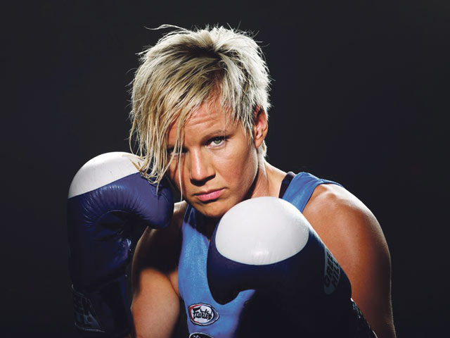 Mira Potkonen arveli selättävänsä hankalat kysymykset vastaamalla jokaiseen kohtaan ”Kanada”.