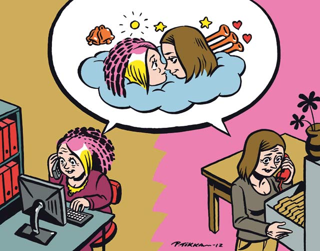 Jotkut saavat mielihyvää tuottavan dopamiinimyrskyn saman ihmisen kanssa vuodesta toiseen.