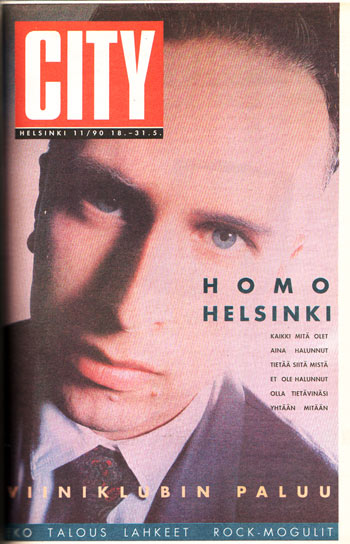 Numero 11/1990. Kivaa pitäis olla vai? ""Kiva" on miust vähän ruotsalainen sana." -Petter Sairanen, sissi, kirjailija ja metsien puolesta taistelija on yksi ekobuumin sotureista.