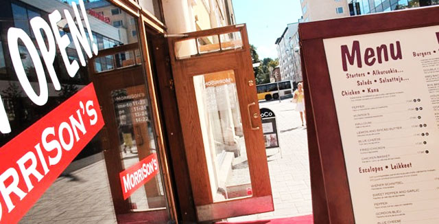 MorriSon´s vei burgerinsa Turkuun.
