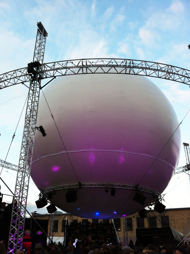 Wastelands-lava toimi sekä ohjelmaltaan että miljööltään.