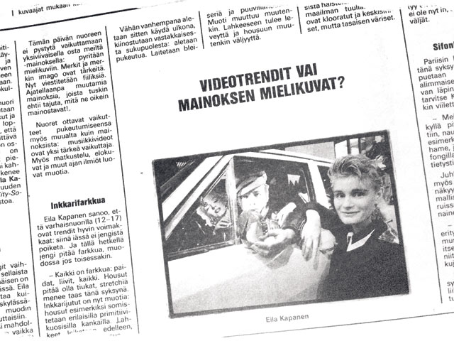 City-Sokoksen trendikäs Eila.