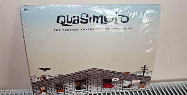 Muun muassa tämä Quasimoton klassikkolevy tarttui voron matkaan.