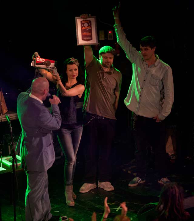 Laineen Kasperi & Palava kaupunki nappasi vuoden bändin tittelin.