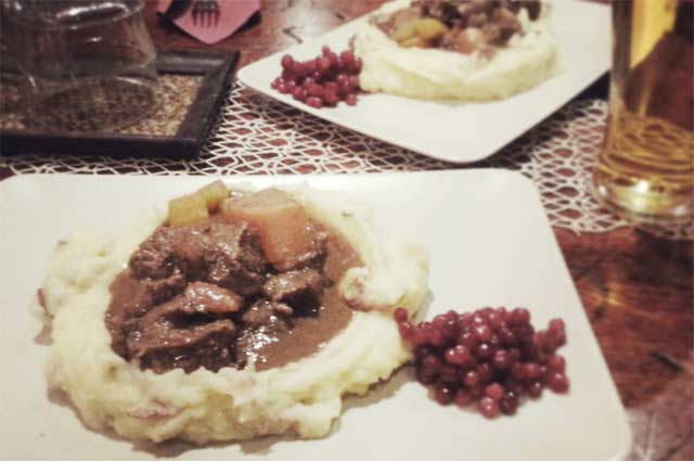 Ravintola Hiidessä maistuu Majava.