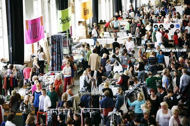 Design Marketissa kauppa käy.