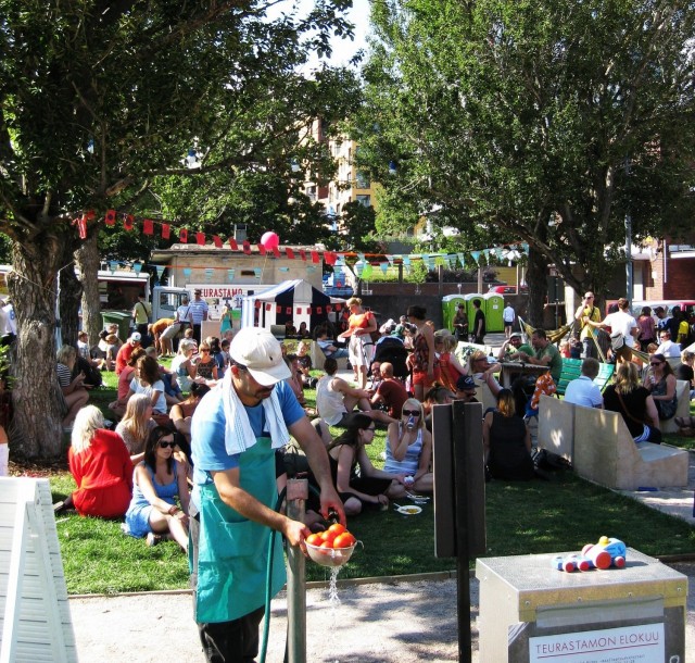World Bitesissa herkuteltiin letkeässä tunnelmassa.