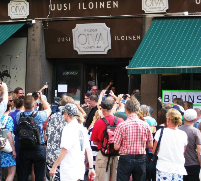 Oivan portsari sai lanttinsa. Kuulemma 1,20 euroa.