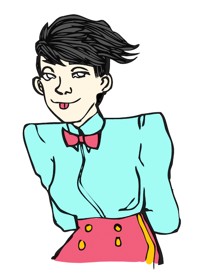 Fanfestin maskotti Fanni.