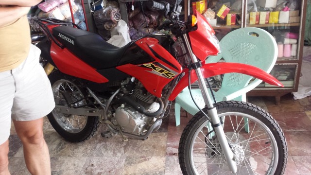 Tämä prätkä on mun paras kaveri seuraavat 2 viikkoa.