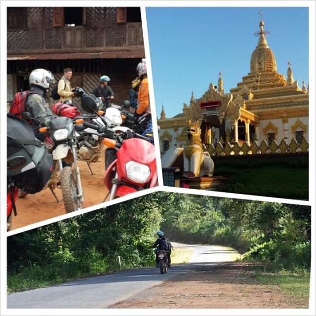 Näillä teillä ei ole ennen suomalaisia motoristeja näkynyt. Asfalttia ja hiekkaa.  Sähköttömyyttä ja luksushotelleja.