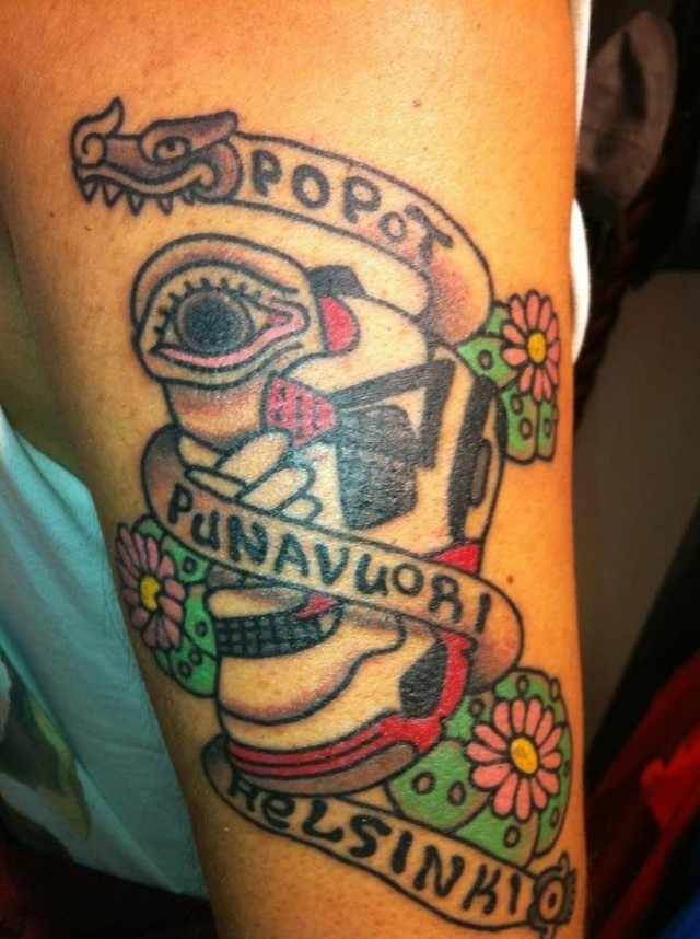 Harvan kaupan asiakkaat tatuoivat liikkeen nimen. Popojen asiakkaista näin teki toistakymmentä.