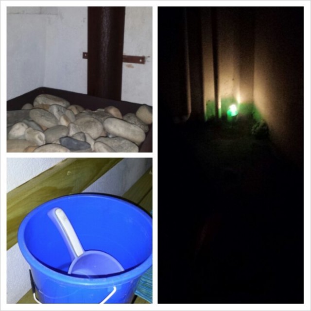 Suomalainen sauna Nepalissa.