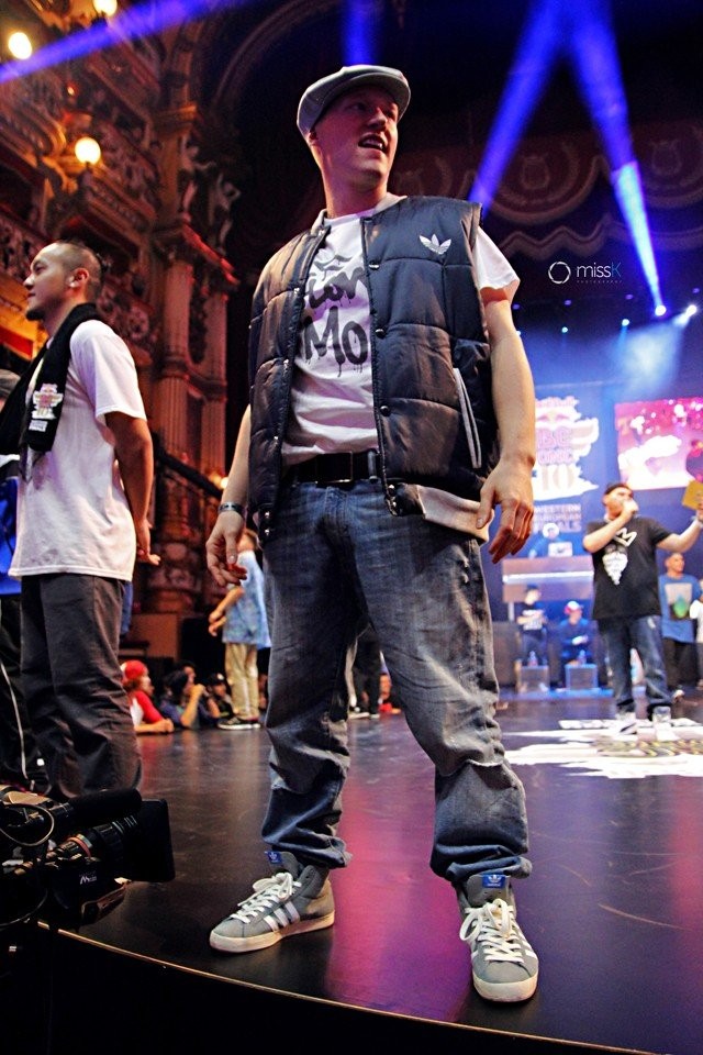 Bboy Focus aka Jussi Sirviö.