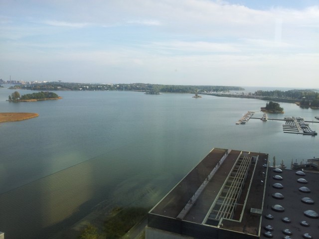 Toimiston näkymät voi olla ihan tavallisen ihmisen perustaman firman ikkunasta katsottuna näin rentouttavat.