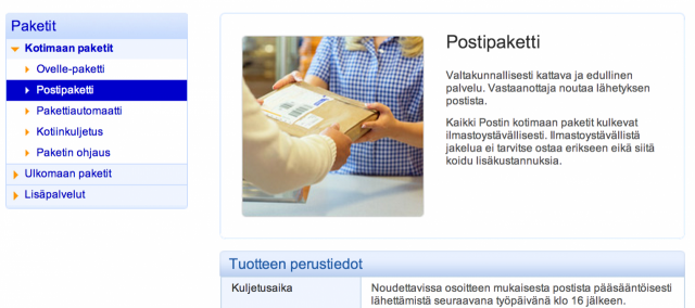 Postin tuotteiden nimet voivat sekoittaa kuluttajan.