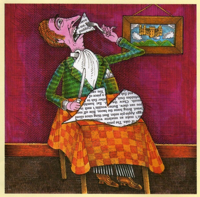 John Vernon Lord: A man eating his own words